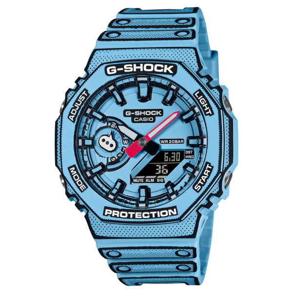 G-Shock Manga Edition (GA-2100MNG-2A) - Blue
