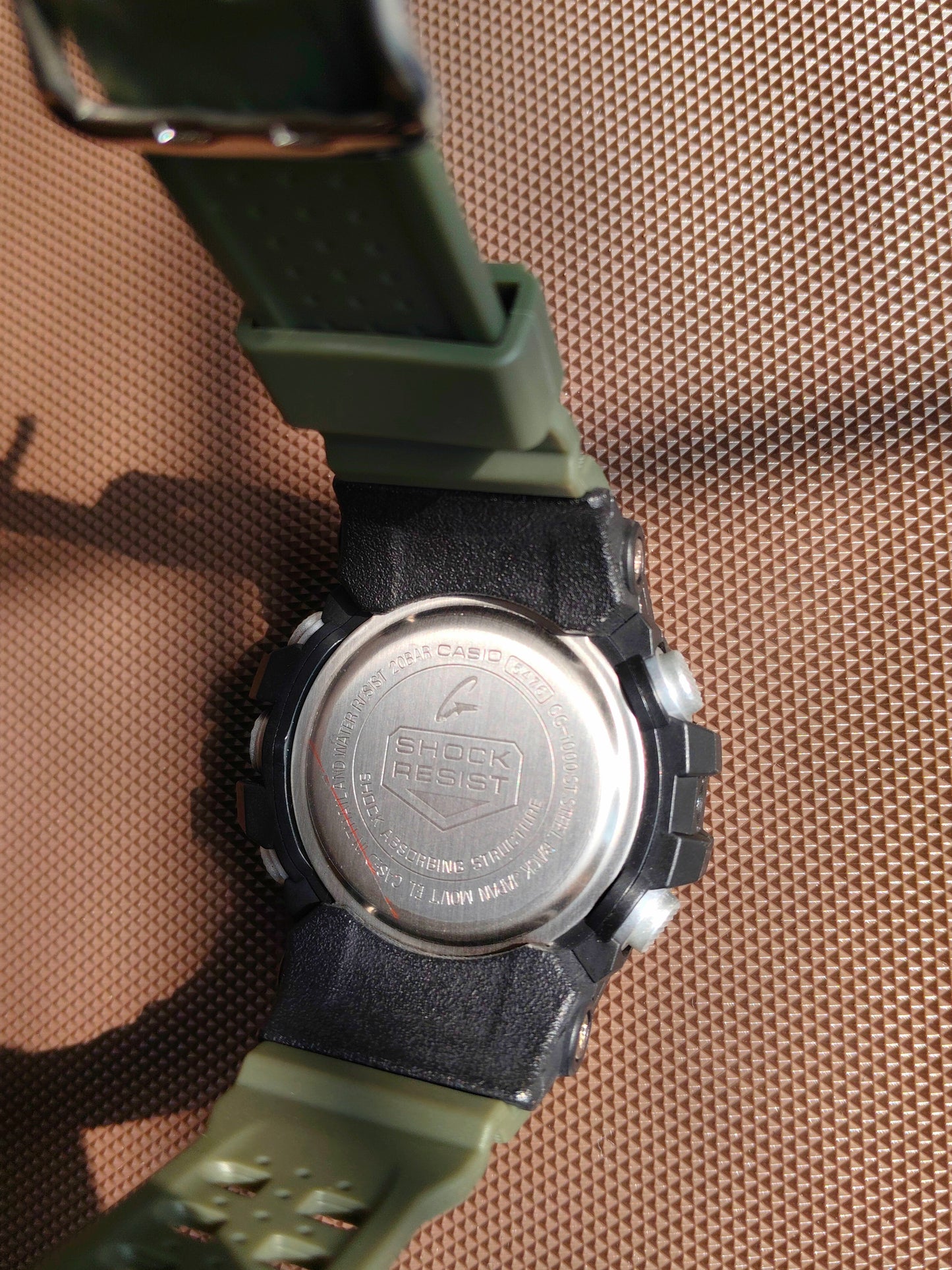 GShock-Mudmaster GG-1000 (Analog Digital Watch)