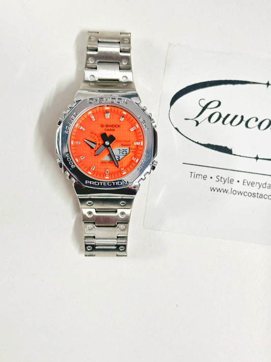 GM-2110D Analog-Digital Stainless Steel Watch