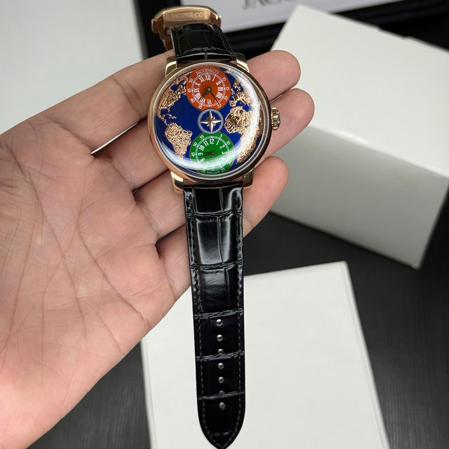 J&Co. The World Is Yours Dual Time Zone  - (Automatic Watch)