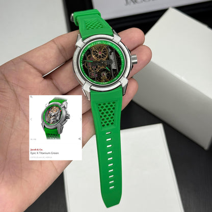 J&Co. Epic X Titanium Green