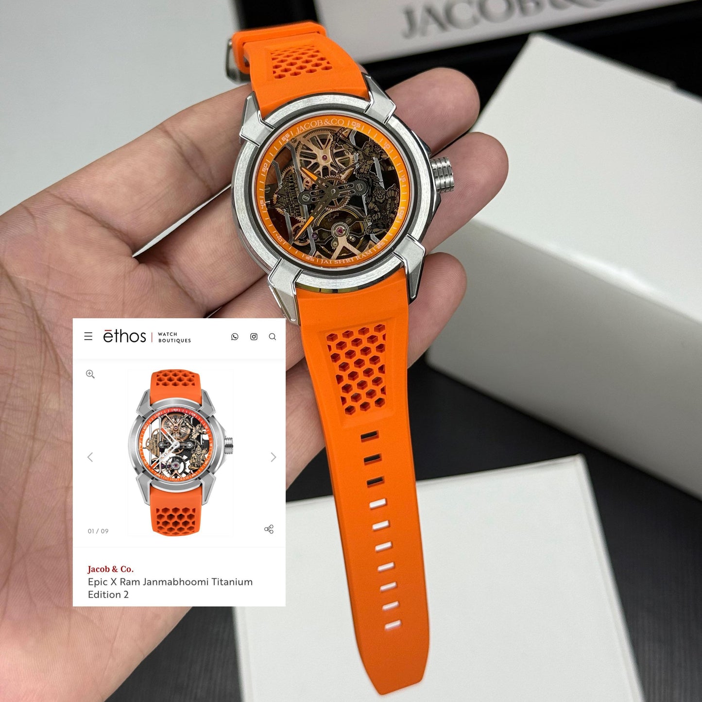J&Co. Epic X Ram Janmabhoomi Titanium Edition 2