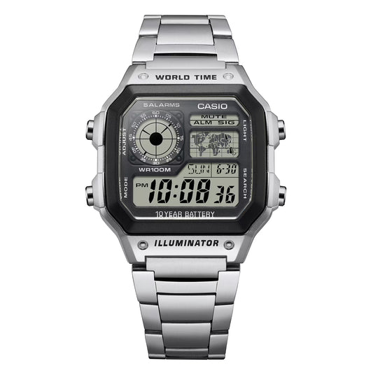 Casio AE1200 World Time Digital Watch