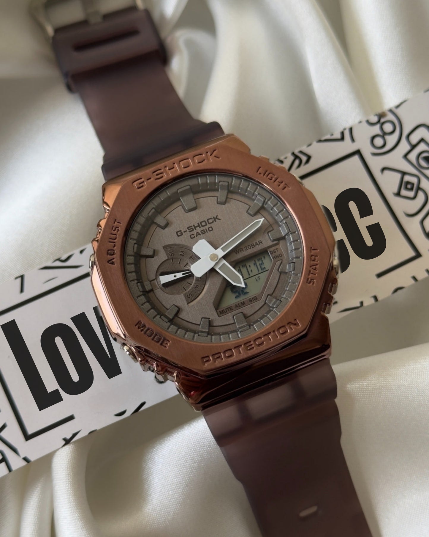 GShock-GM-2100 (Analog Digital Watch)