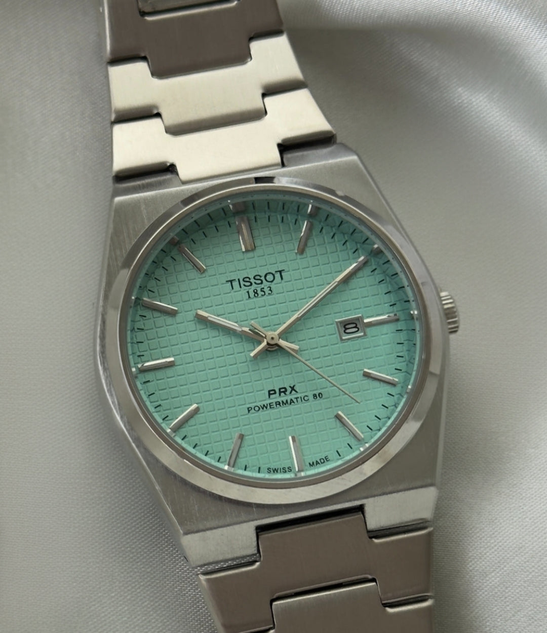 TissotPRX Powermatic (Analog Watch) - Tiffin Blue