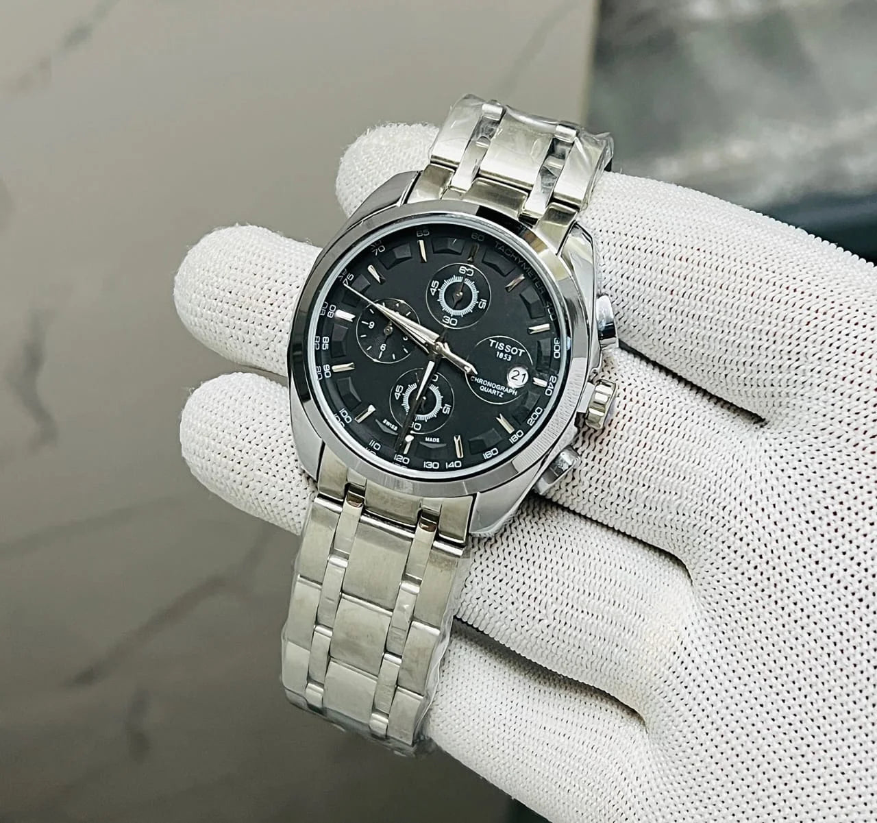 TISSOT 1853 Premium Watch | 7AAA Quality | Black Dial | Luxury Timepiece