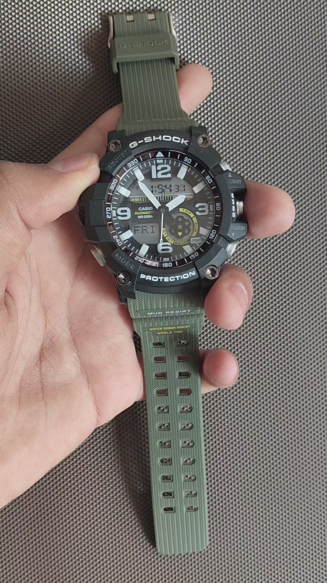 GShock-Mudmaster GG-1000 (Analog Digital Watch)