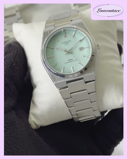 TissotPRX Powermatic (Analog Watch) - Tiffin Blue