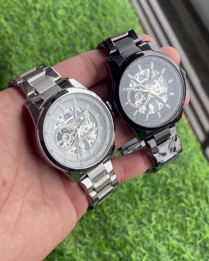 TH Modern Skeleton Watch