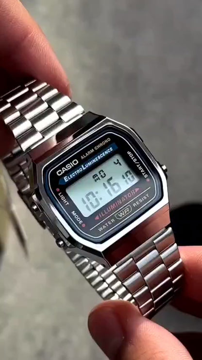 Casio A168 Digital Vintage Watch (Unisex)