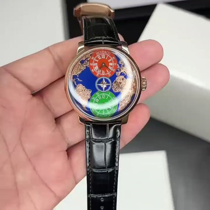 J&Co. The World Is Yours Dual Time Zone  - (Automatic Watch)