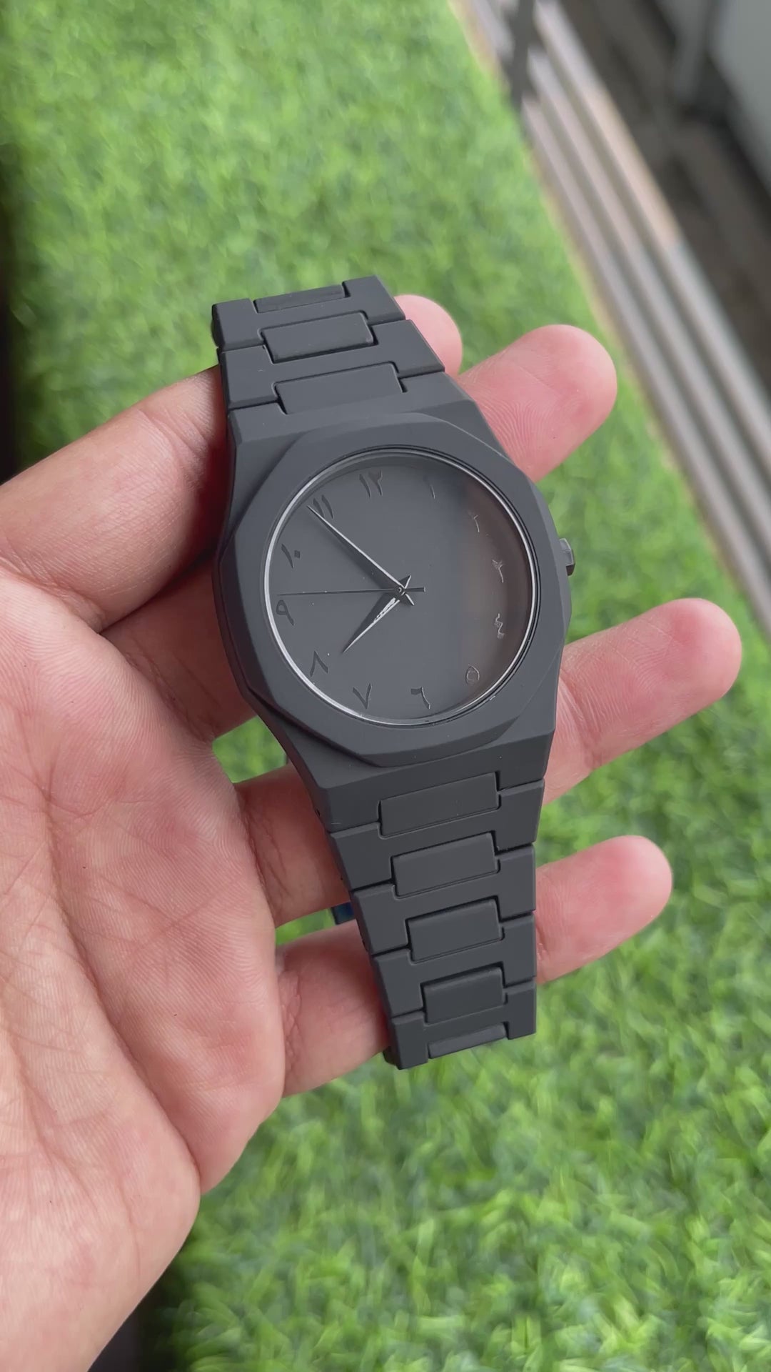 Aura Arabic Dial Premium Analog Watch for Men