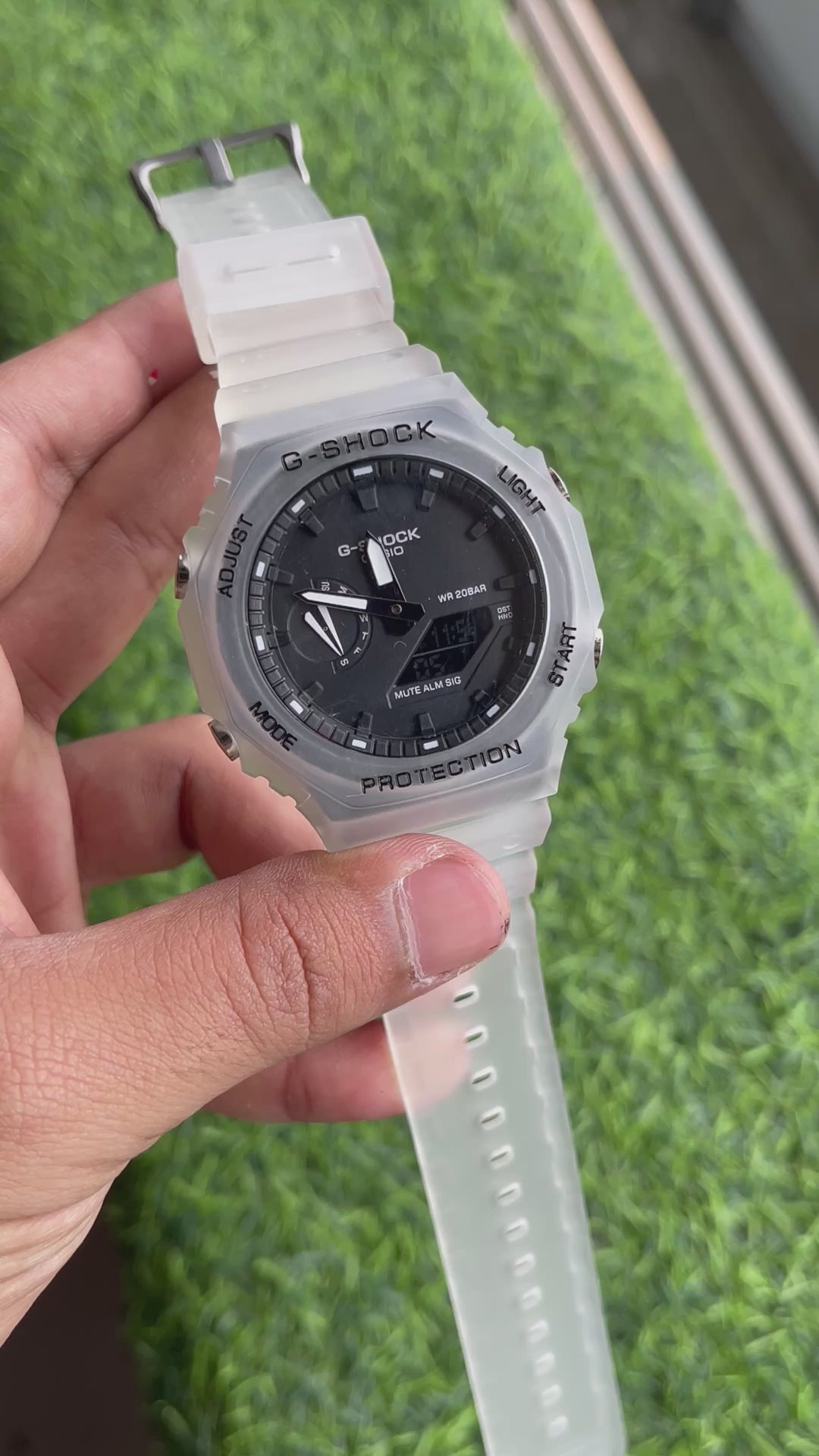 GShock-GA-2100 (Analog Digital Watch)