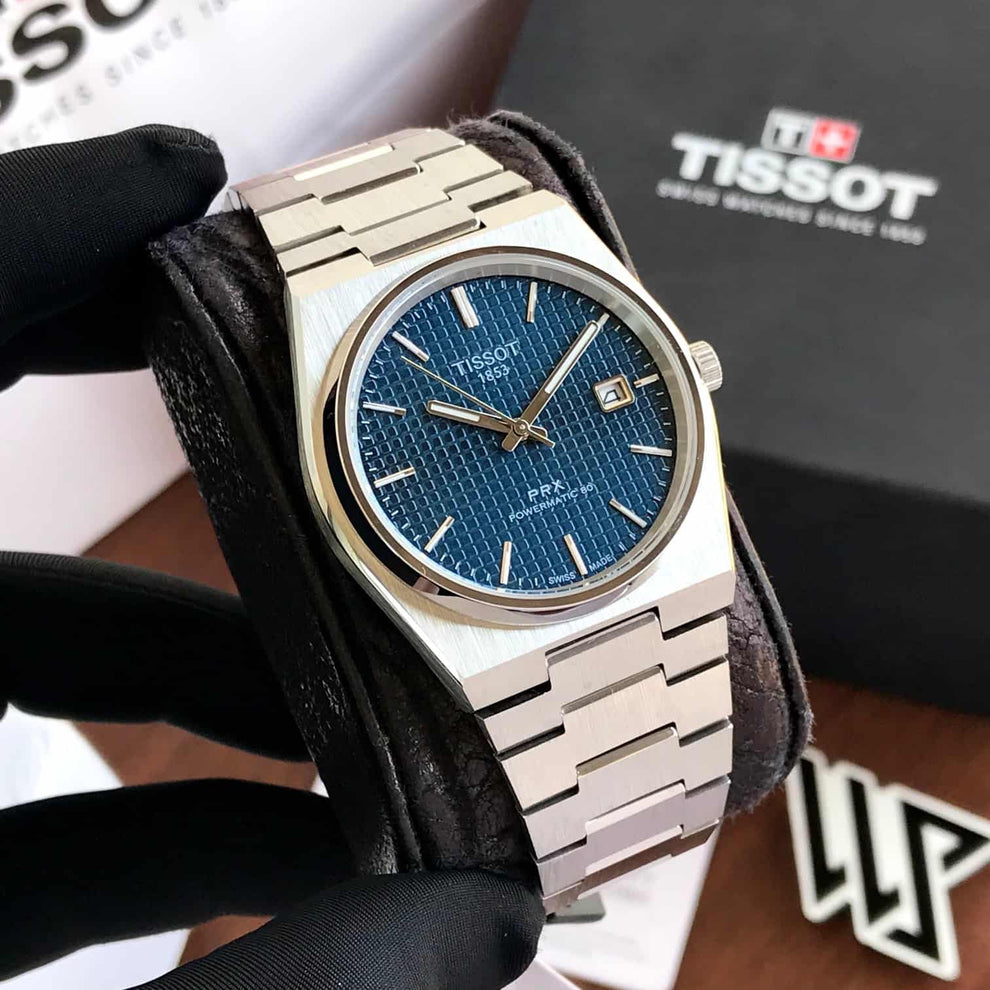 Tissot PRX Quartz Watch – Blue Dial (40mm)