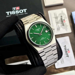 Tissot PRX Quartz Watch – Green Dial (40mm)