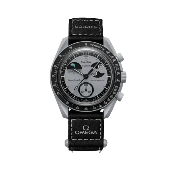 Omega x Swatch – Mission to Moon Bioceramic Watch (unisex)