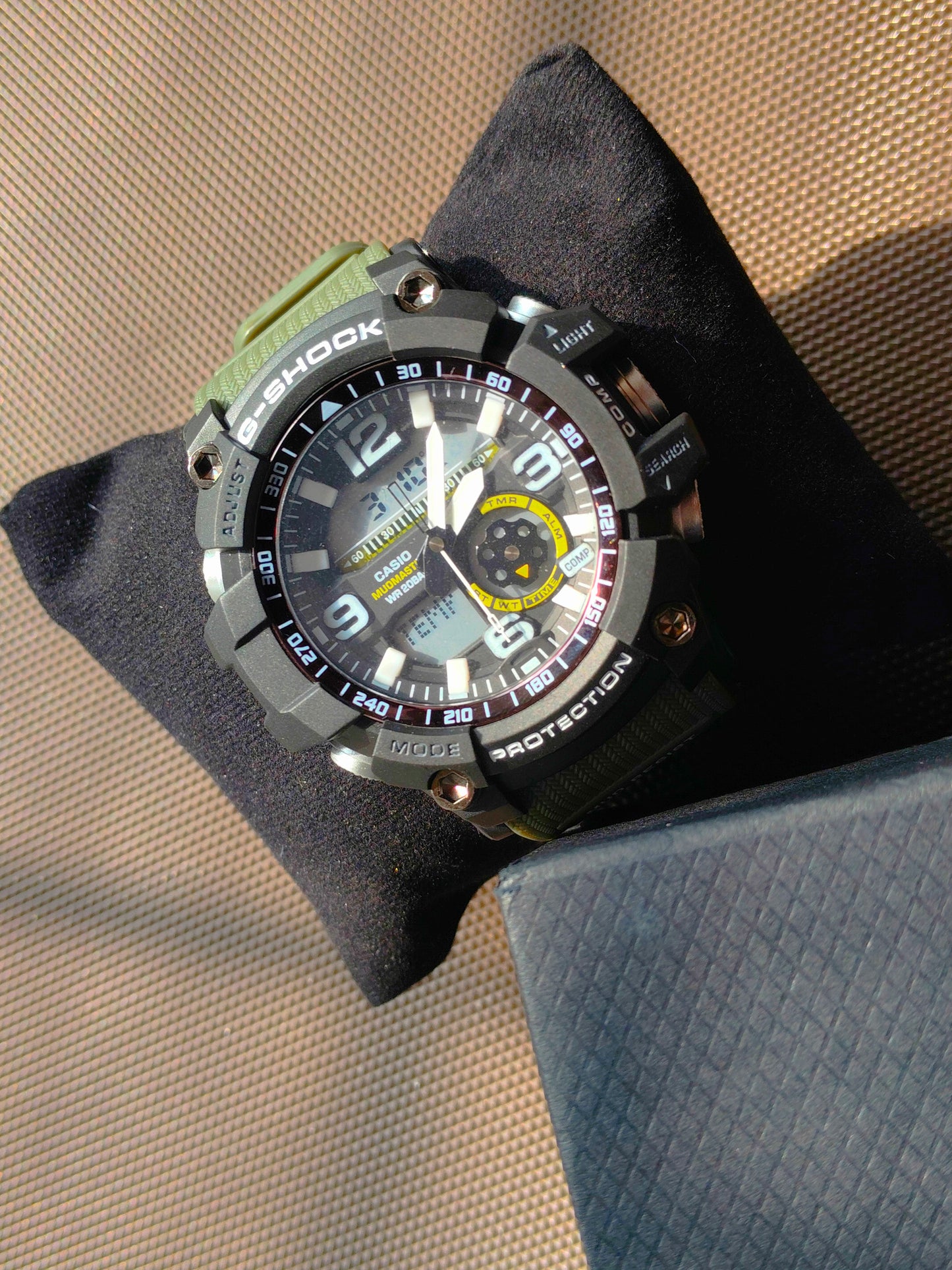 GShock-Mudmaster GG-1000 (Analog Digital Watch)