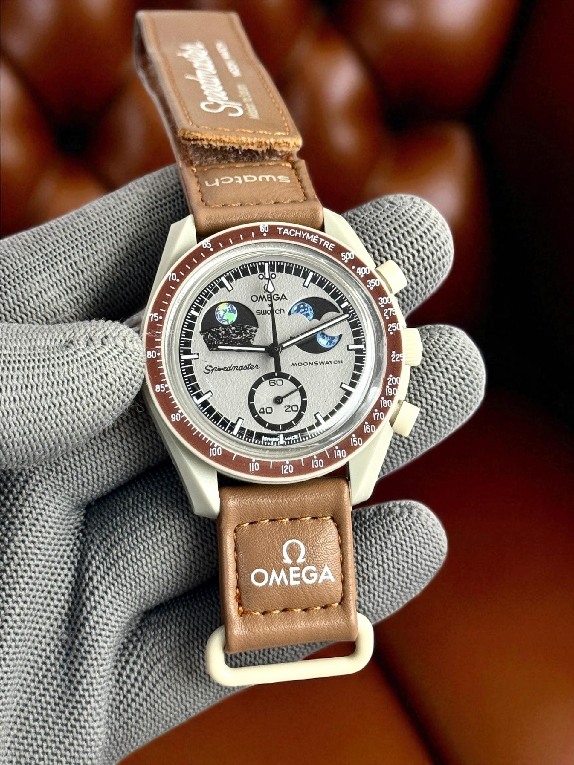 Omega x Swatch – Mission to Moon Bioceramic Watch (unisex)