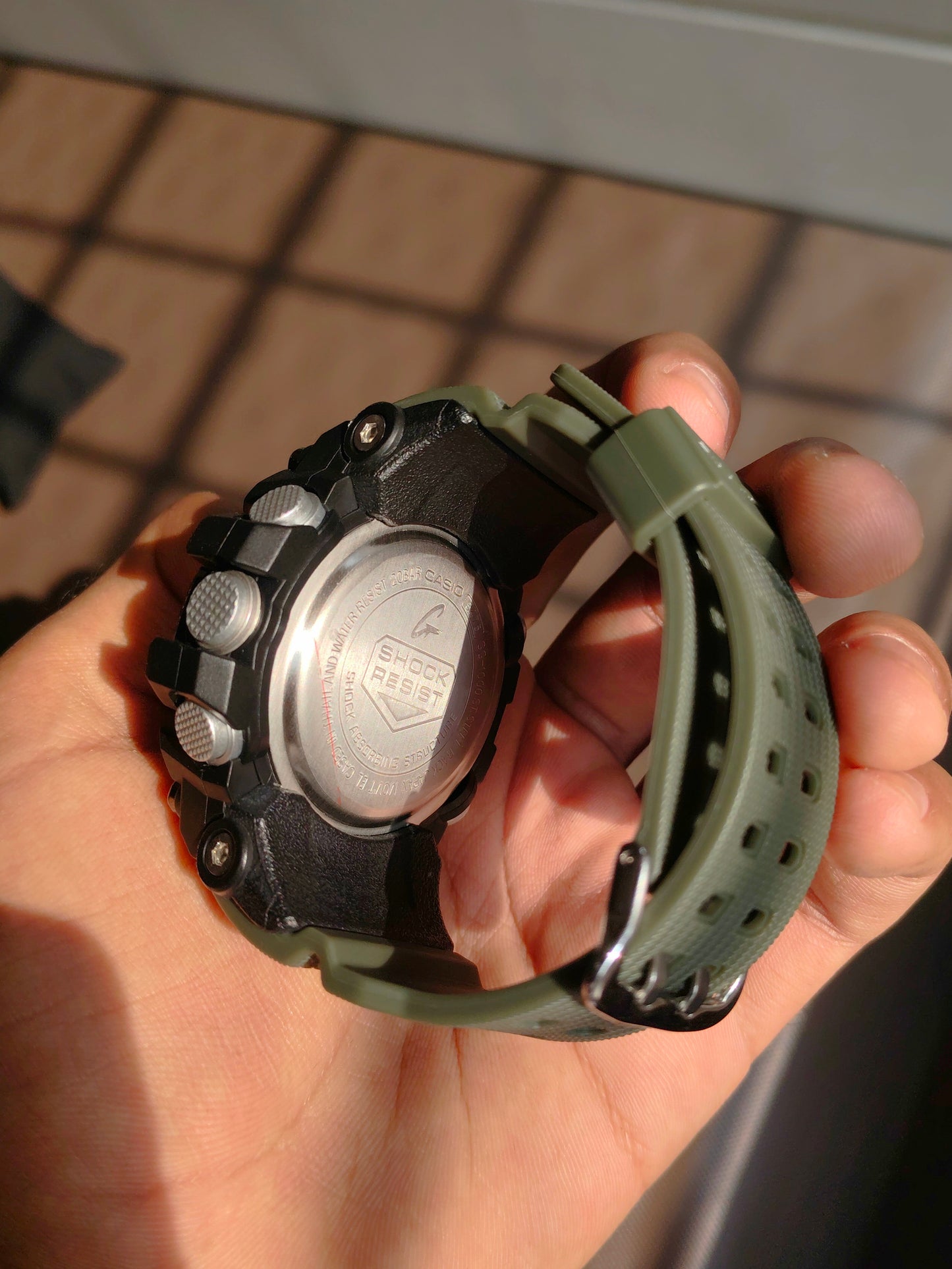 GShock-Mudmaster GG-1000 (Analog Digital Watch)