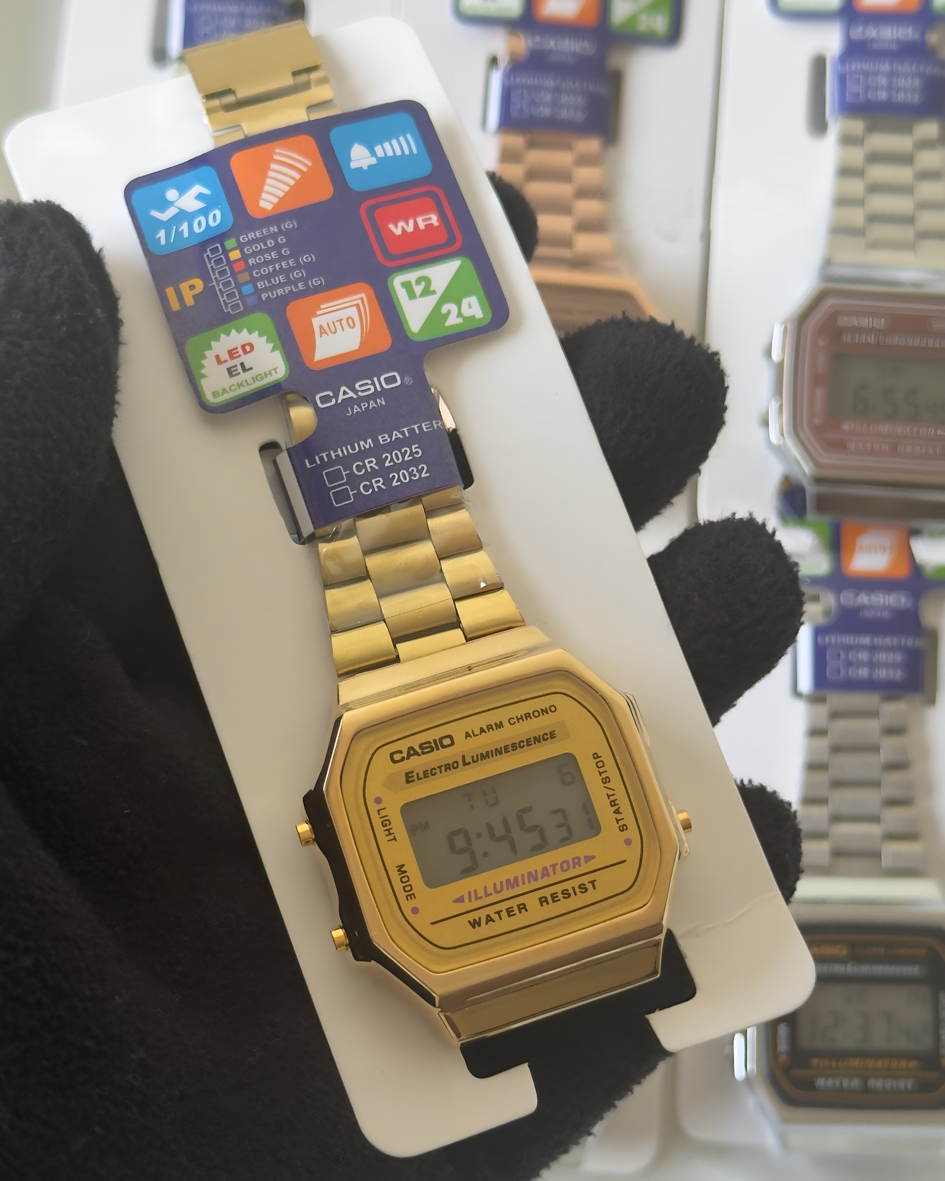 Casio - Vintage A168 Unisex (Digital Watch)