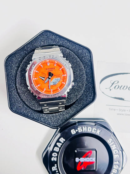 GM-2110D Analog-Digital Stainless Steel Watch