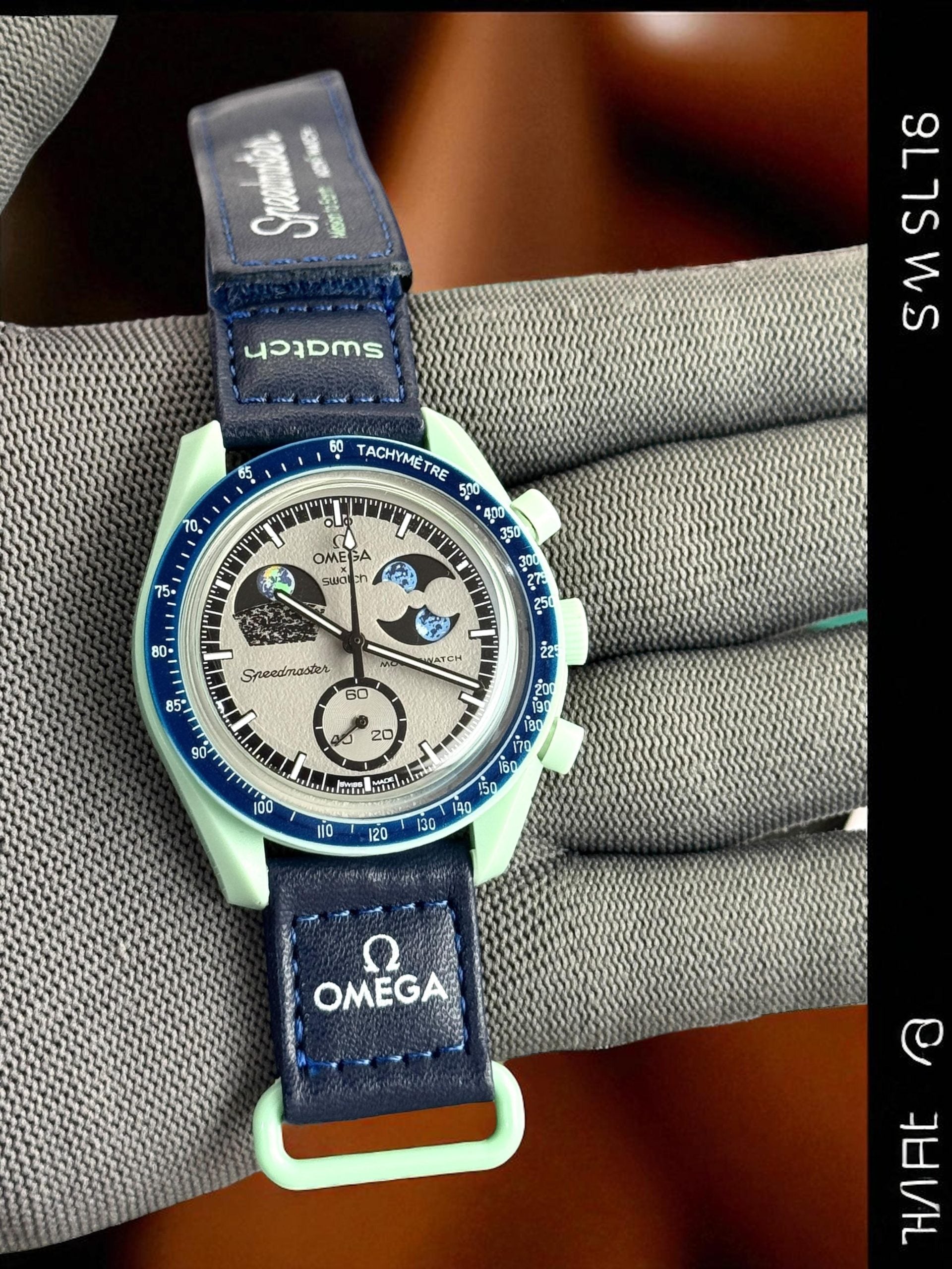 Omega x Swatch – Mission to Moon Bioceramic Watch (unisex)