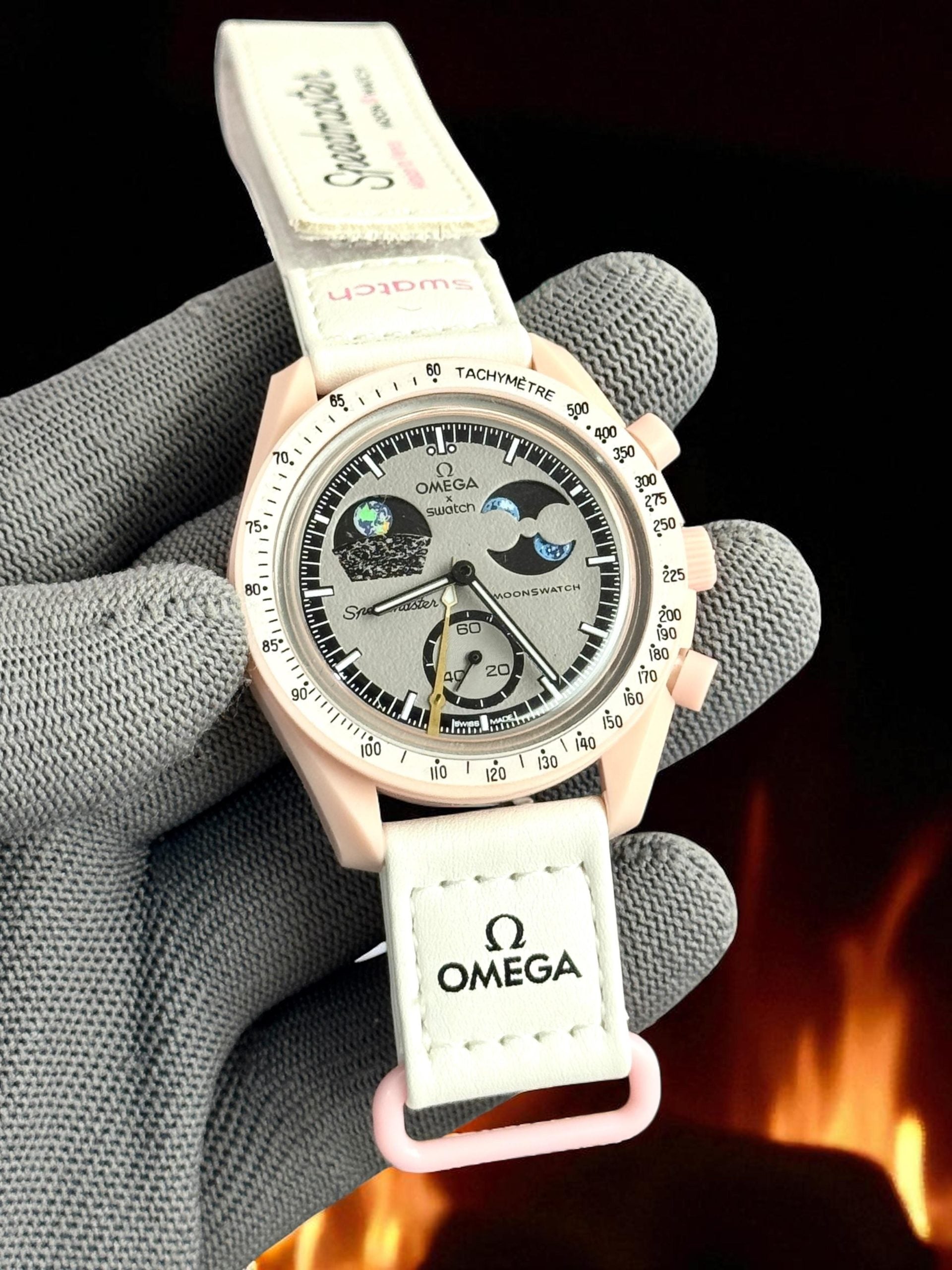 Omega x Swatch – Mission to Moon Bioceramic Watch (unisex)
