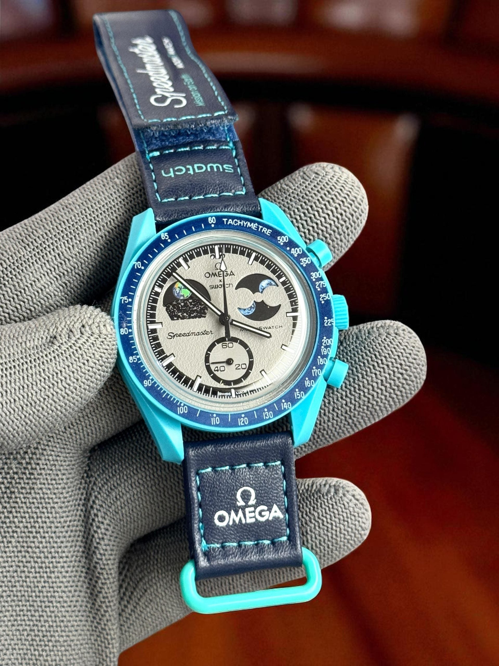 Omega x Swatch – Mission to Moon Bioceramic Watch (unisex)