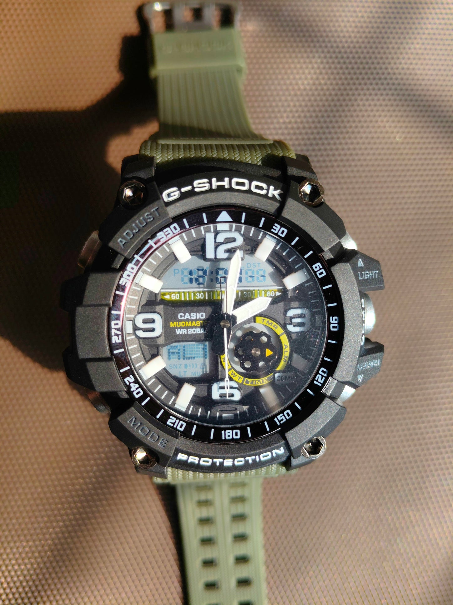 GShock-Mudmaster GG-1000 (Analog Digital Watch)