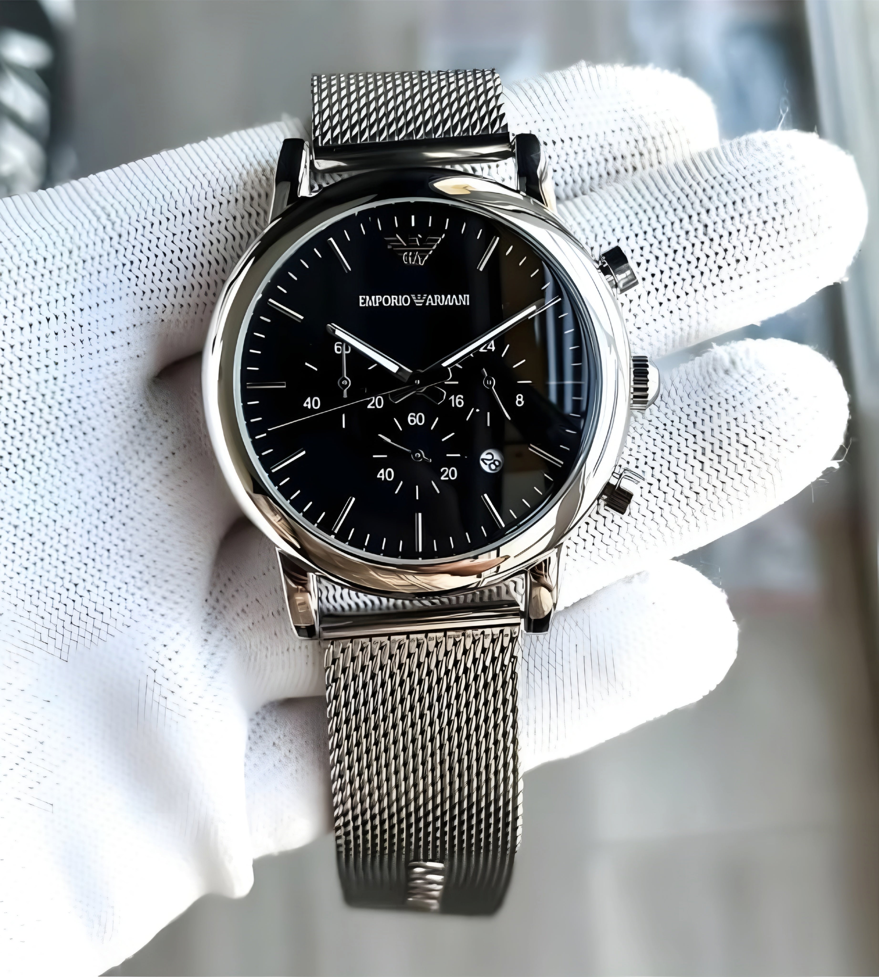 Armani Emporio AR1811 Chronograph Watch for Men