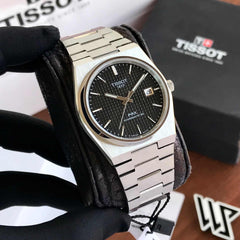 Tissot PRX Quartz Watch – Black Dial (40mm)