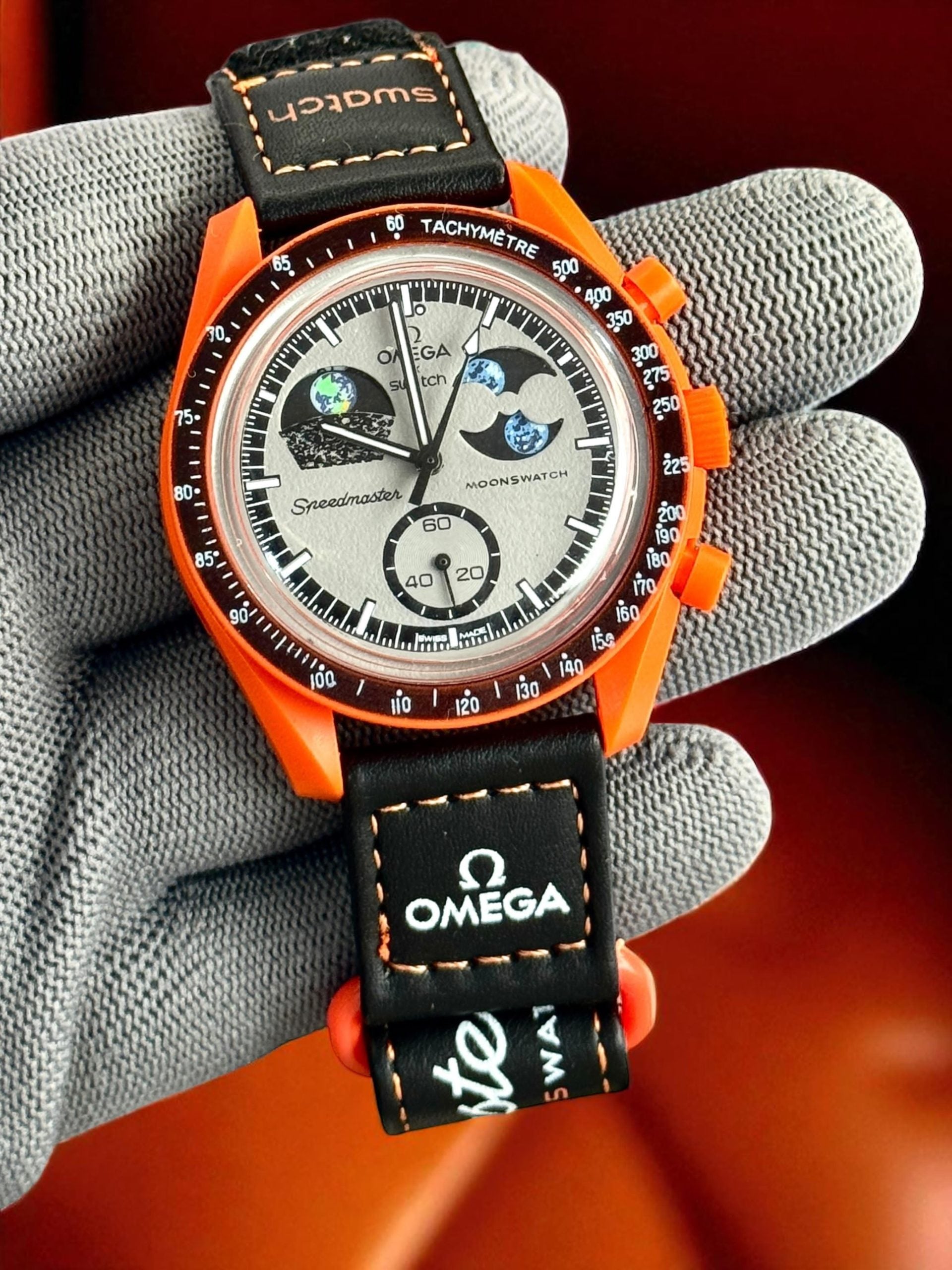 Omega x Swatch – Mission to Moon Bioceramic Watch (unisex)
