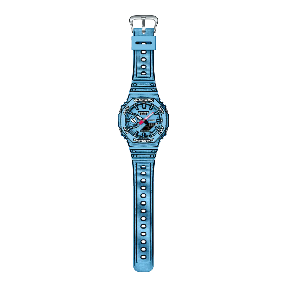 G-Shock Manga Edition (GA-2100MNG-2A) - Blue