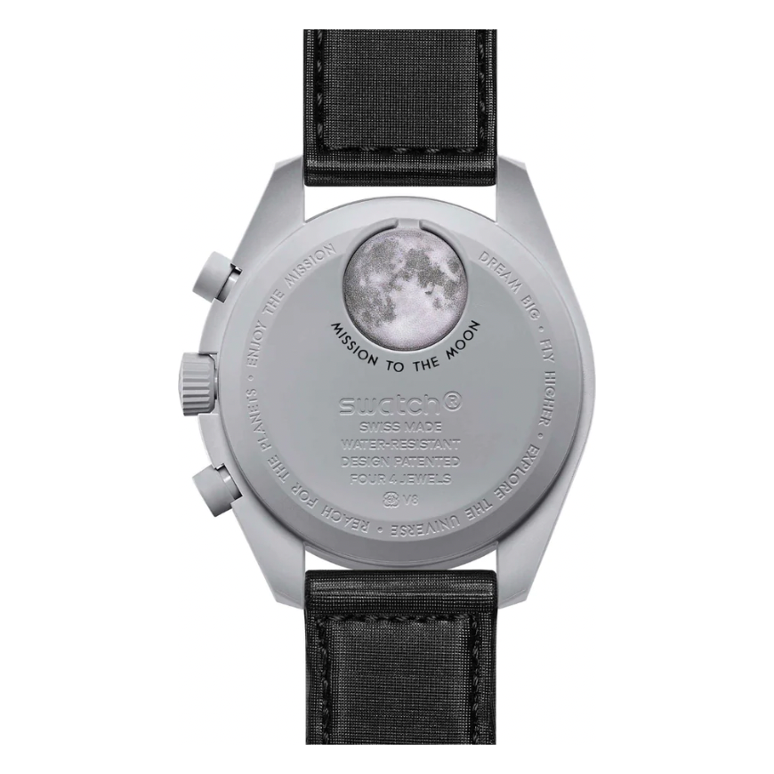 Omega x Swatch – Mission to Moon Bioceramic Watch (unisex)